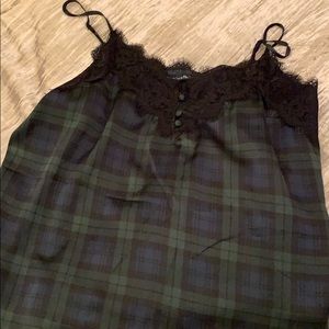 Abercrombie lace trim cami